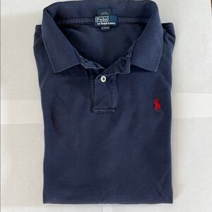 Polo by Ralph Lauren Blue Polo Shirt with Iconic Logo